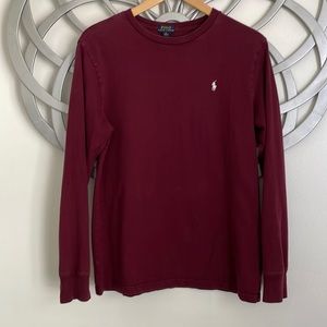 Polo Ralph Lauren boys long sleeve tee.
